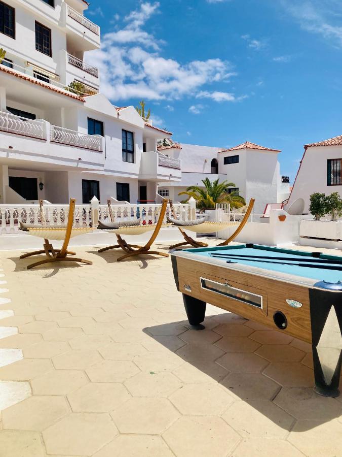 Apartment With Terrace And Pool, Los Cristianos Лос Кристианос Экстерьер фото
